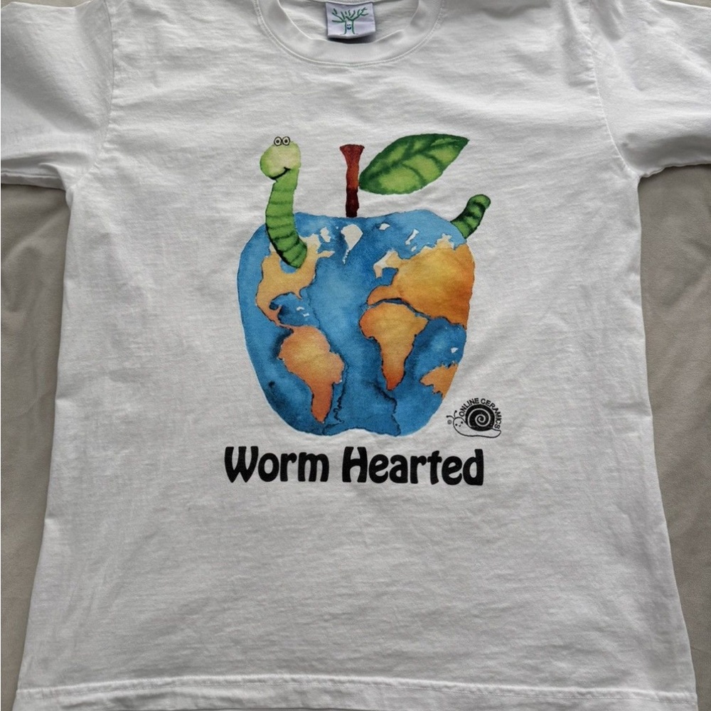 Online Ceramics Worm Hearted Shirt